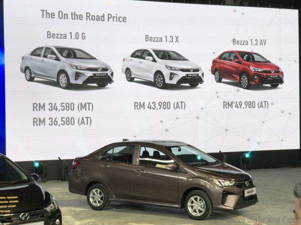Perodua Bezza 2020 Model Launched