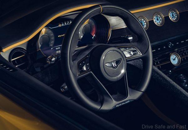 Bentley Mulliner Bacalar instruments