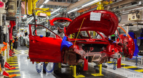 British car factory