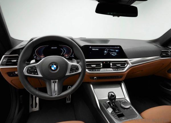 2021 BMW 4-Series Coupé steering