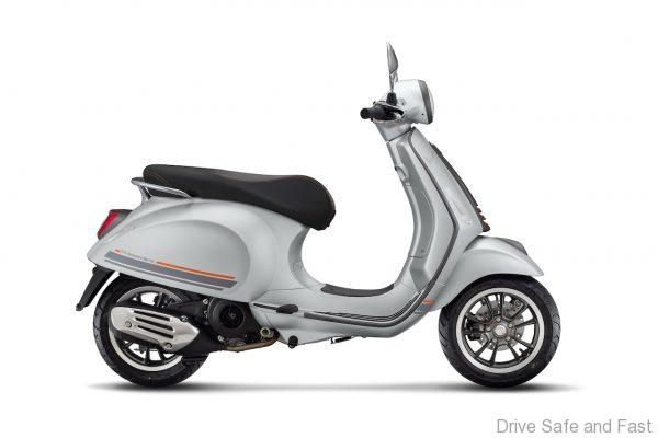 Vespa Primavera S Special Edition 150 grey