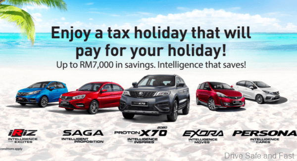 Proton sales tax discount banner