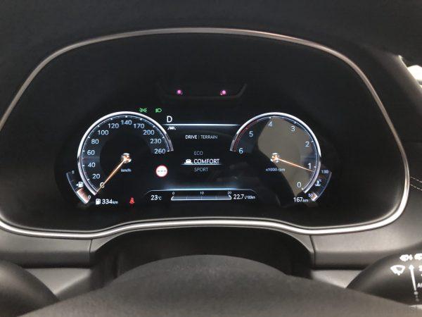 Genesis GV80 3D meter cluster