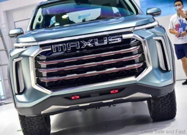 Maxus V Pickup Truck_front grill