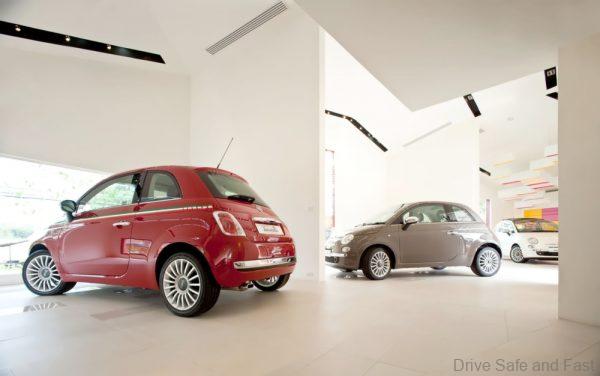 Fiat showroom