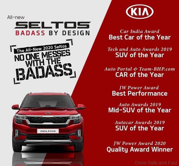 Kia Seltos Global Awards