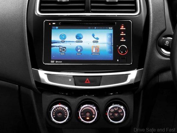 Mitsubishi ASX In Car Infotainment System
