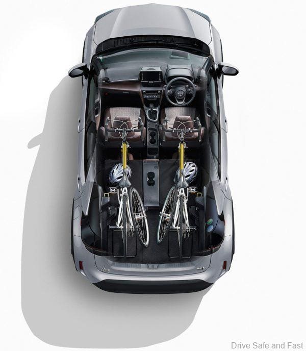 Toyota Yaris Cross rear luggage