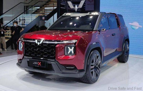 WULING HONGGUANG X SUV_front profile