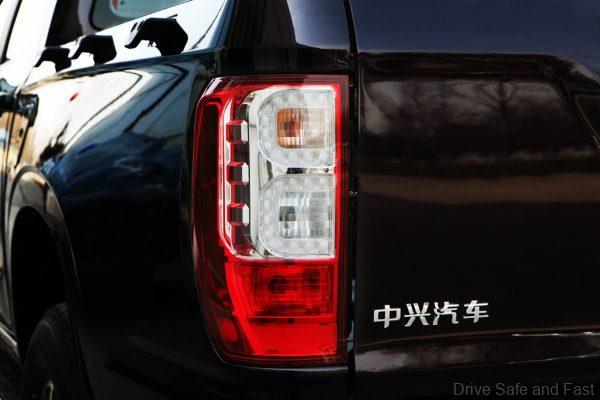 Zhongxing Terralord pickup truck rear light cluster