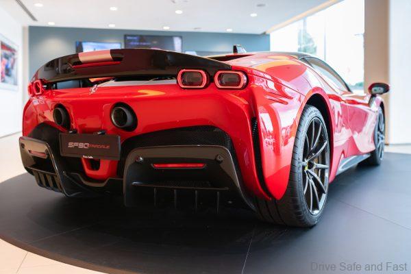 Ferrari SF90 Stradale Hybrid Supercar_rear