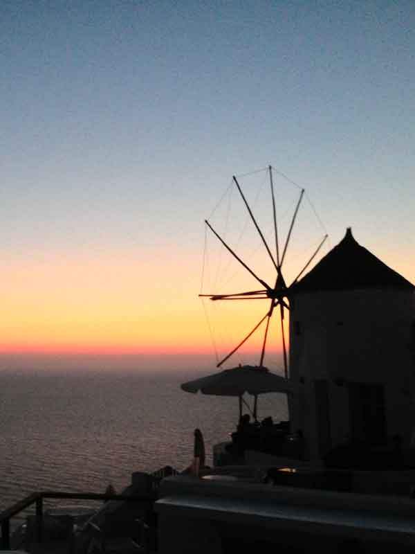 Una settimana a Santorini: tramonto a Oia