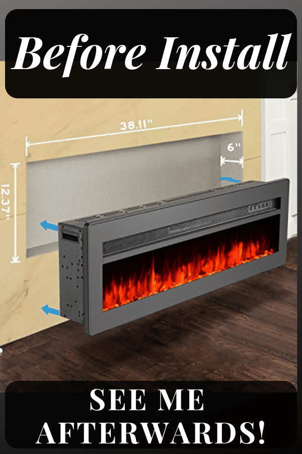 Gmhome Wall Recessed Electric Fireplace Review Fireplacelab