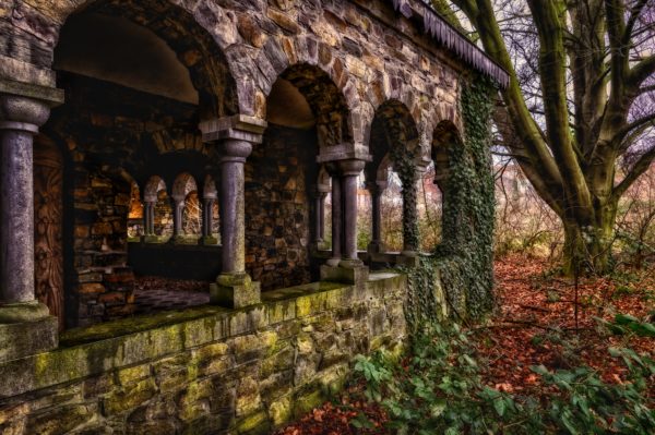 lost places, monastery, past