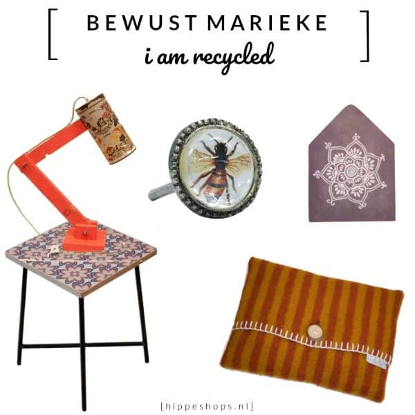 Ontspullen is waarderen wat je hebt met de duurzame items van I am Recycled