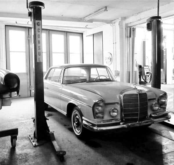 Oldtimer und Autowerkstatt in Bad Saulgau