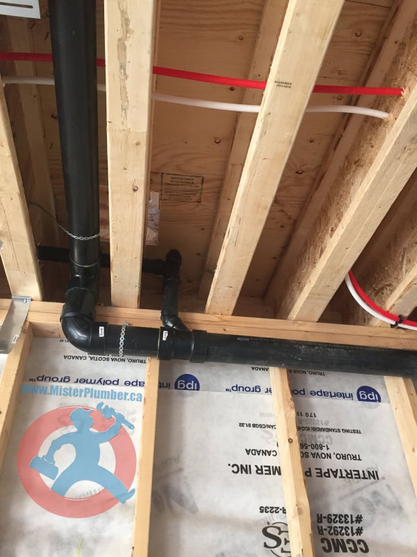 Plumbing for new house