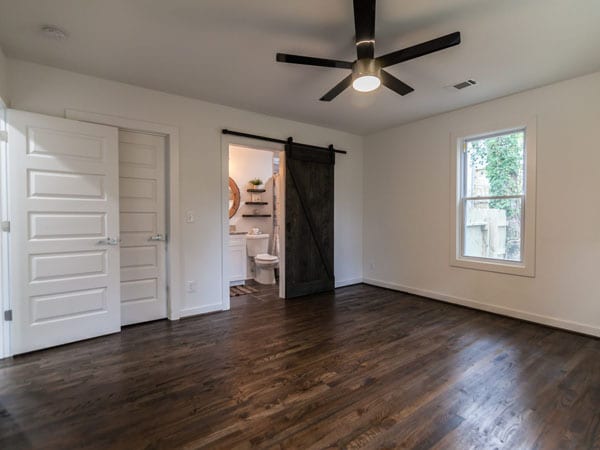 Bedroom number 2 in this house remodel