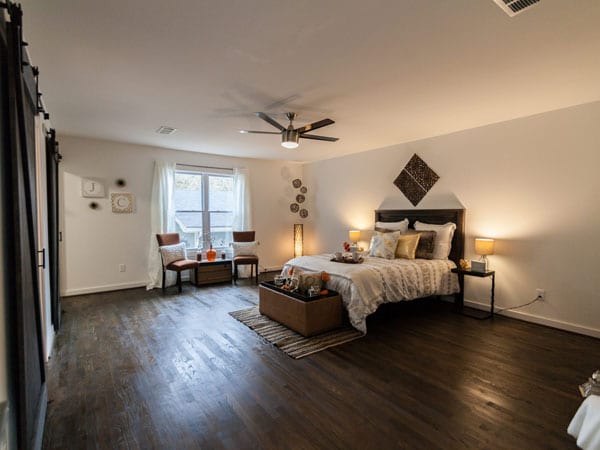 Master bedroom remodel