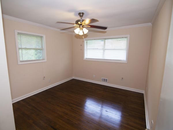 Second room recently painted in Atlanta