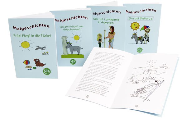 Malbuch - Nix-wie-weg