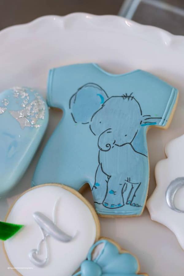 Elephant Themed Baby Shower Pretty My Party Party Ideas