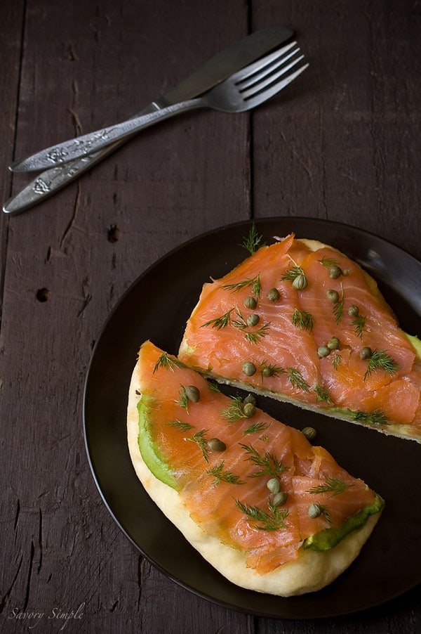 Smoked Salmon and Avocado Tartine ~ Savory Simple ~ www.savorysimple.net Smoked Salmon and Avocado Tartine ~ Savory Simple ~ www.savorysimple.net
