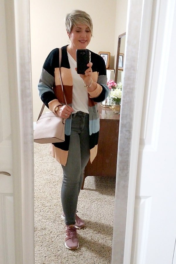 Amazon striped cardigan