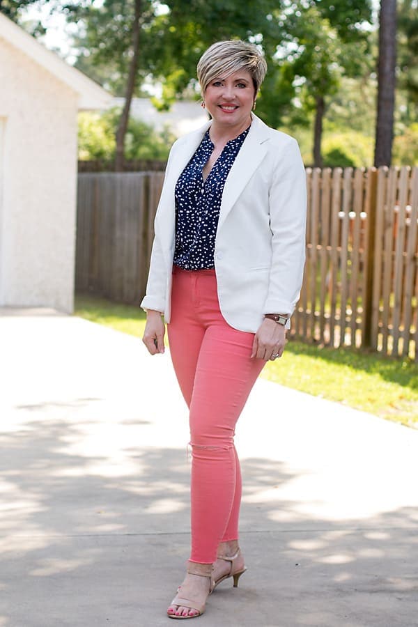 dressy casual summer outfit