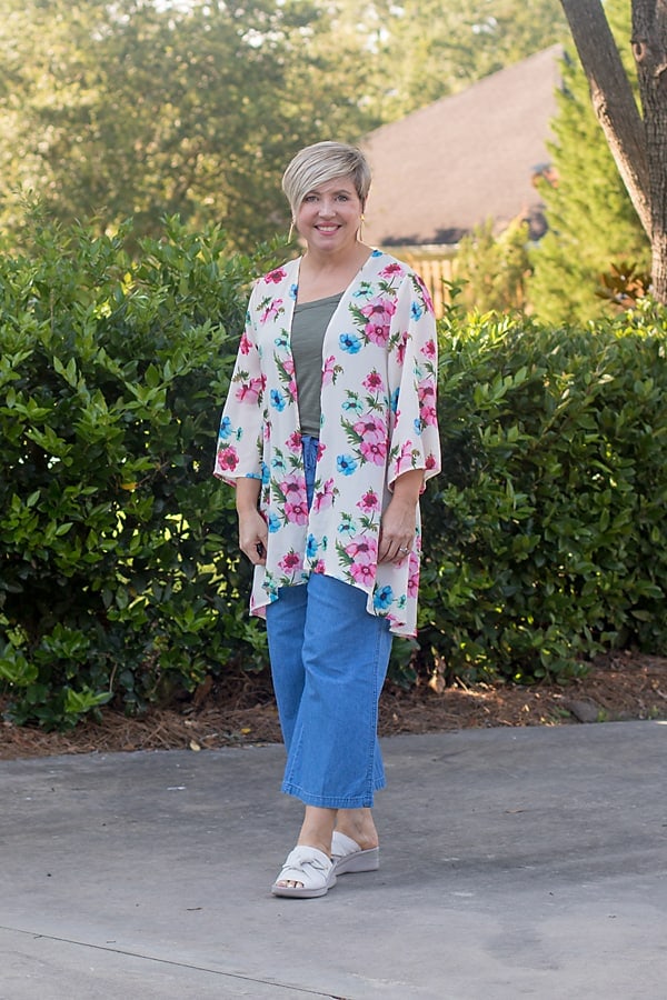 kimono outfit with pants
