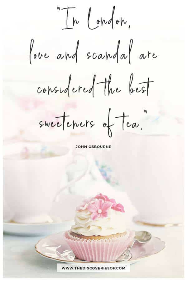 Love and scandal London quote