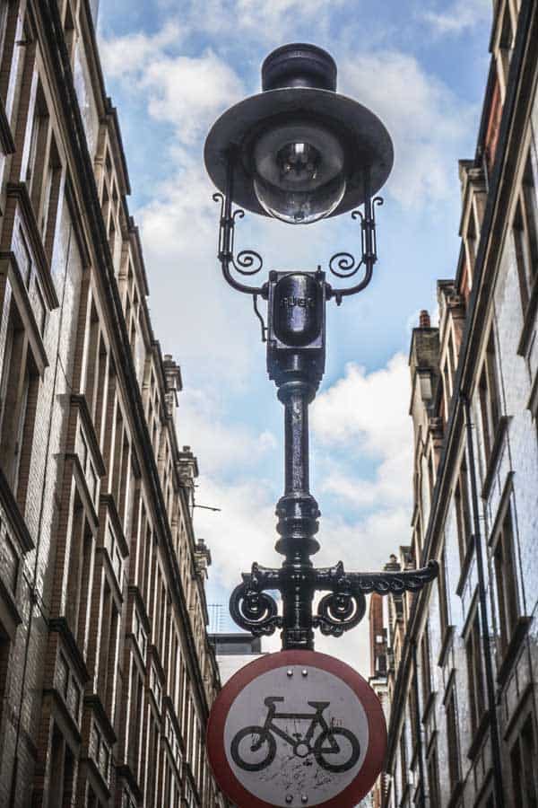 Gas Lamps Around Covent Garden