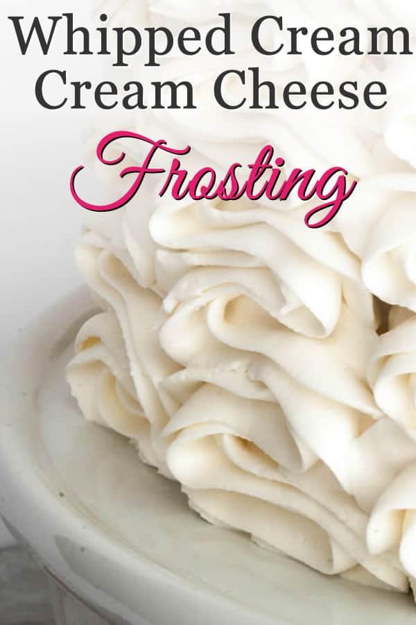 Whipped Cream Cream Cheese Frosting with Video! The Merchant Baker