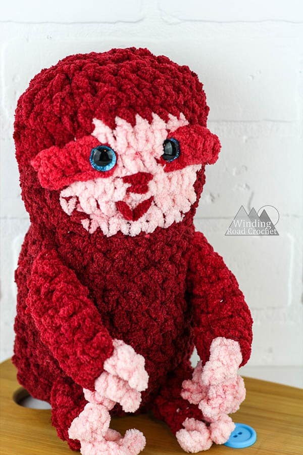 Make an adorable crochet sloth with this free crochet pattern and photo tutorial.
