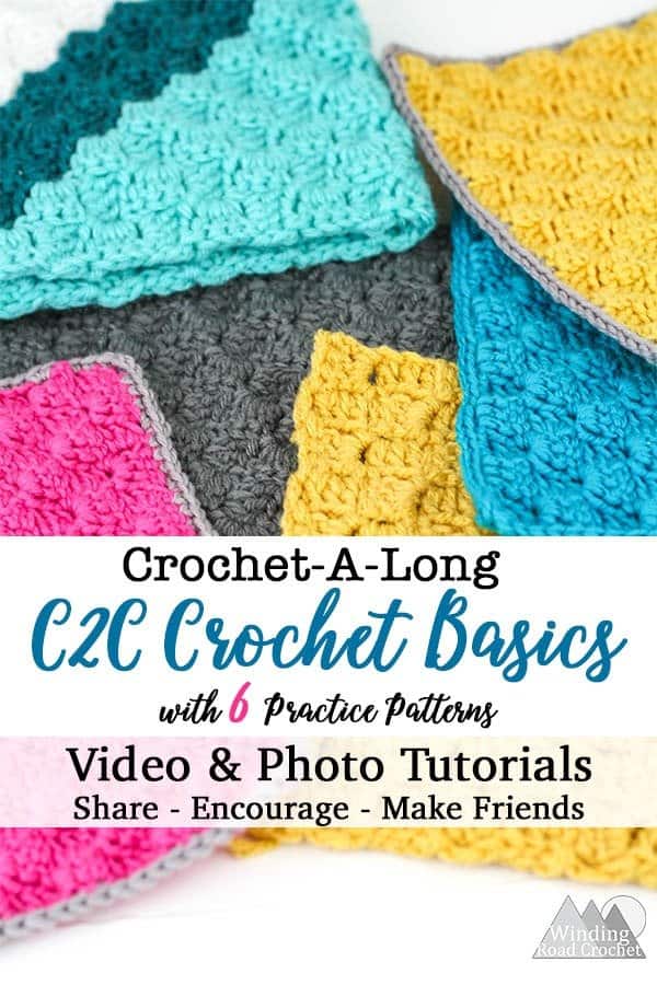 Corner To Corner Crochet C2c For Beginners Winding Road Crochet