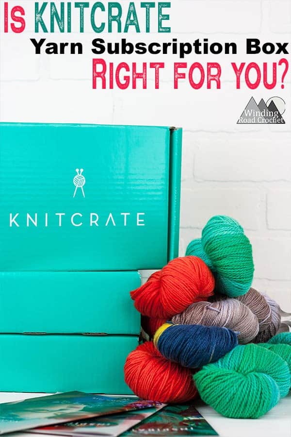 Is the Knitcrate yarn subscription box right for you? Read this in depth review for the Knitcrate subscription box and see if it is the right yarn subscription box for you. #subscriptionbox #yarnsubscription #yarnkit