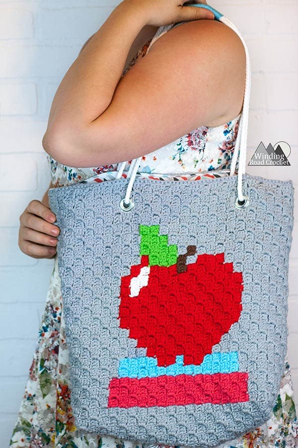 c2c crochet bag