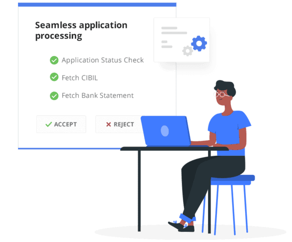 lending CRM - seamless application processing