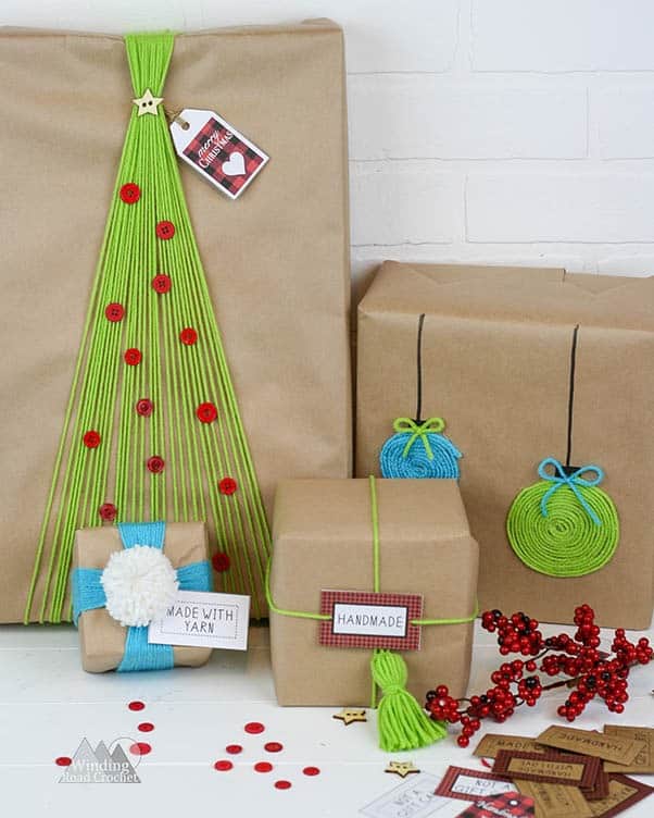 A Crafter's guide to wrapping presents. This is a post designed to inspire you to get creative when wrapping christmas, birthday and any other gifts.