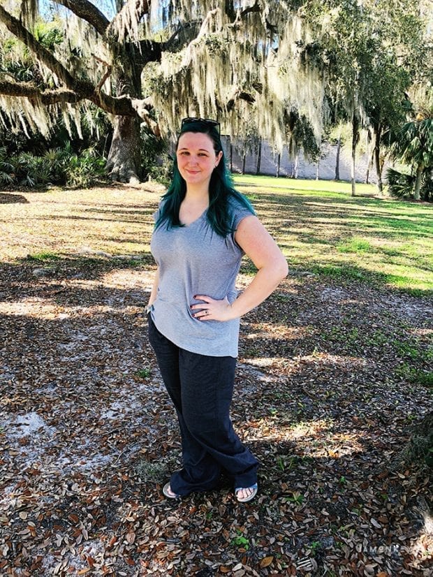 prAna Mantra Pant and Constellation Tea