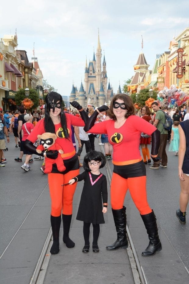 The Incredibles Family Costume