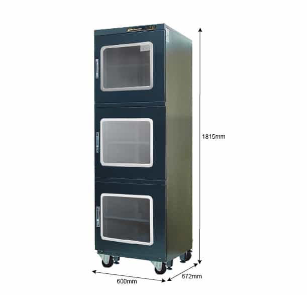 XC 600 Dry Cabinet, <5% RH, 624 Litre Capacity, Desiccant Dry Cabinet, Nitrogen Dry Cabinet