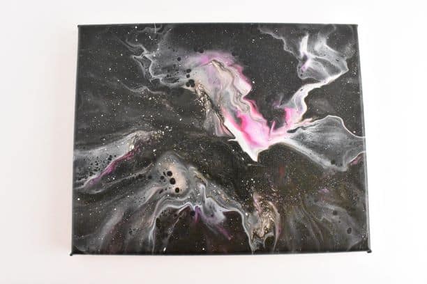 How To Paint A Galaxy Easily Using Acrylic Pouring Homebody Hall