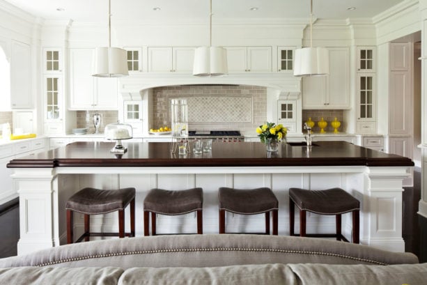 crackle grey jeffrey court collection tile backsplash behind stove only