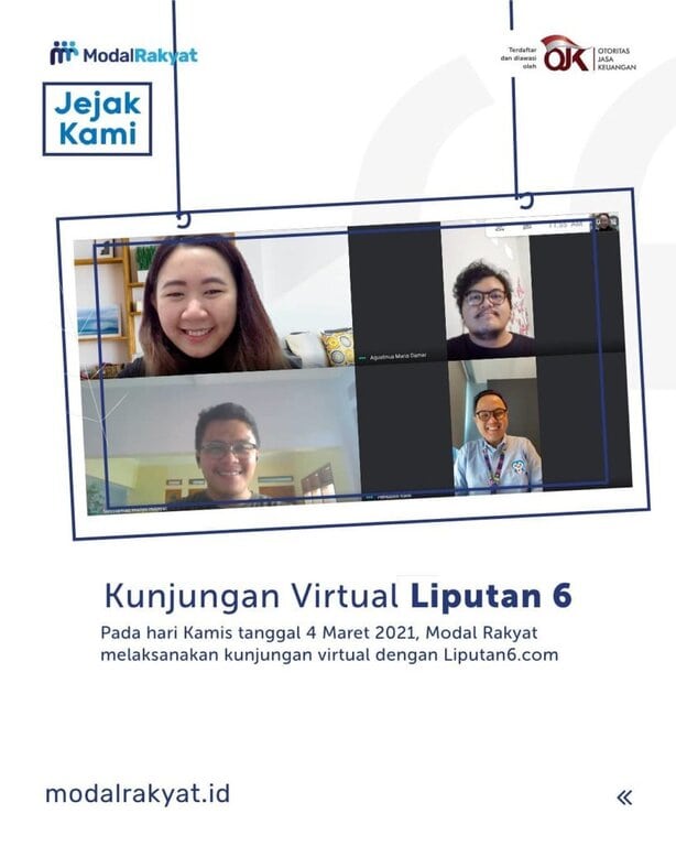 Modal Rakyat Has Distributed Financing to MSMEs worth IDR 1 Trillion (source: special) Modal Rakyat Has Distributed Financing to MSMEs worth IDR 1 Trillion