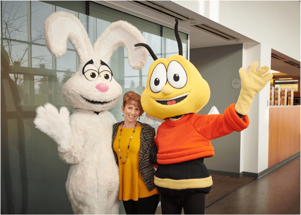 Me with General Mill's Trix and Buzz