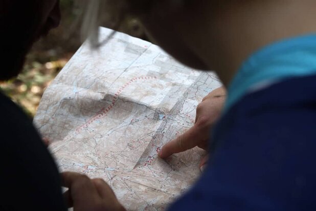 essential hunting gear-map and compass