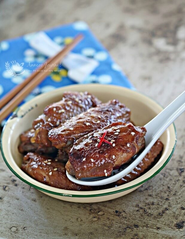 Pan Fried Chicken Wings with Oyster Sauce 蚝汁香煎鸡翅 Anncoo Journal