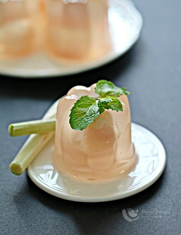 Lemon Grass Lychee Jelly 香茅荔枝果冻 Anncoo Journal