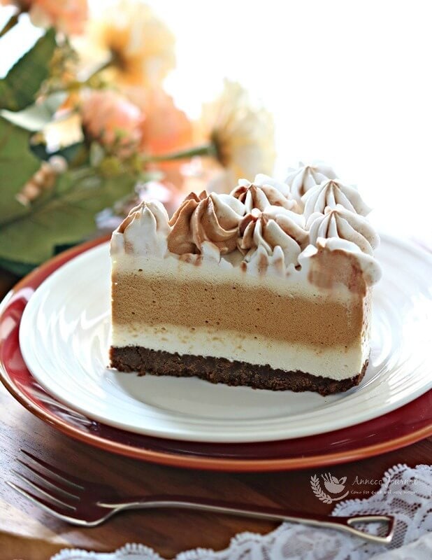 No Bake Coffee Cheesecake 免考咖啡芝士蛋糕 - Anncoo Journal